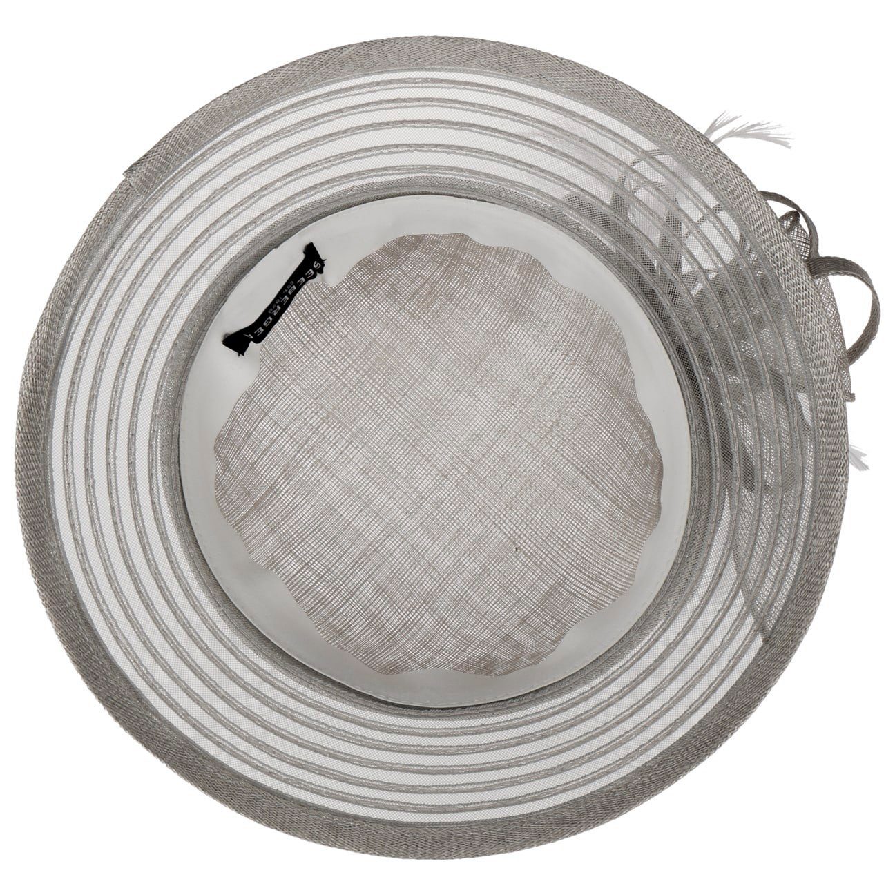 Seeberger Strohhut (1-St) Anlasshut mit Ripsband