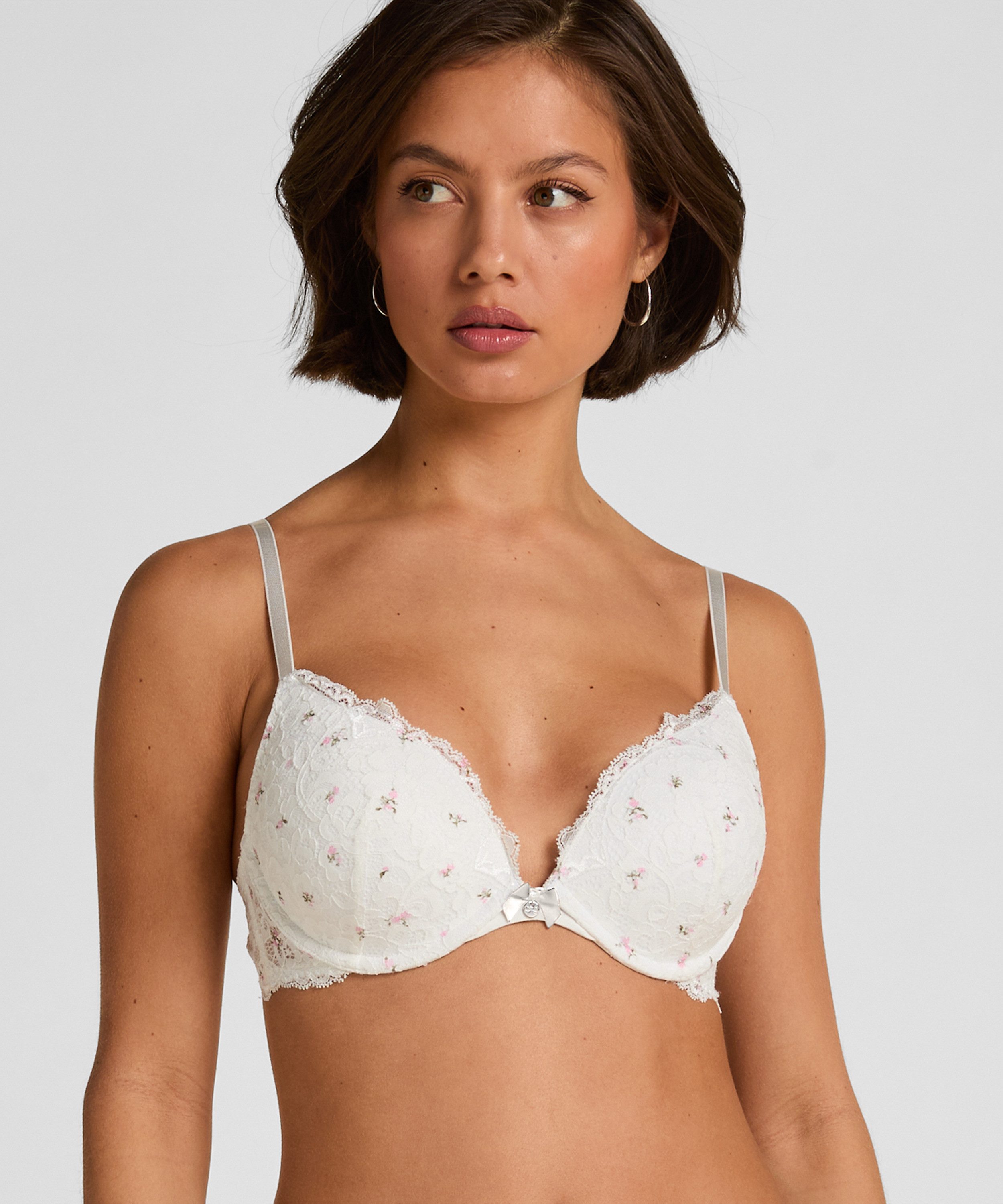 Hunkemöller Push-up-BH Vorgeformter Push-up-Bügel-BH Marine