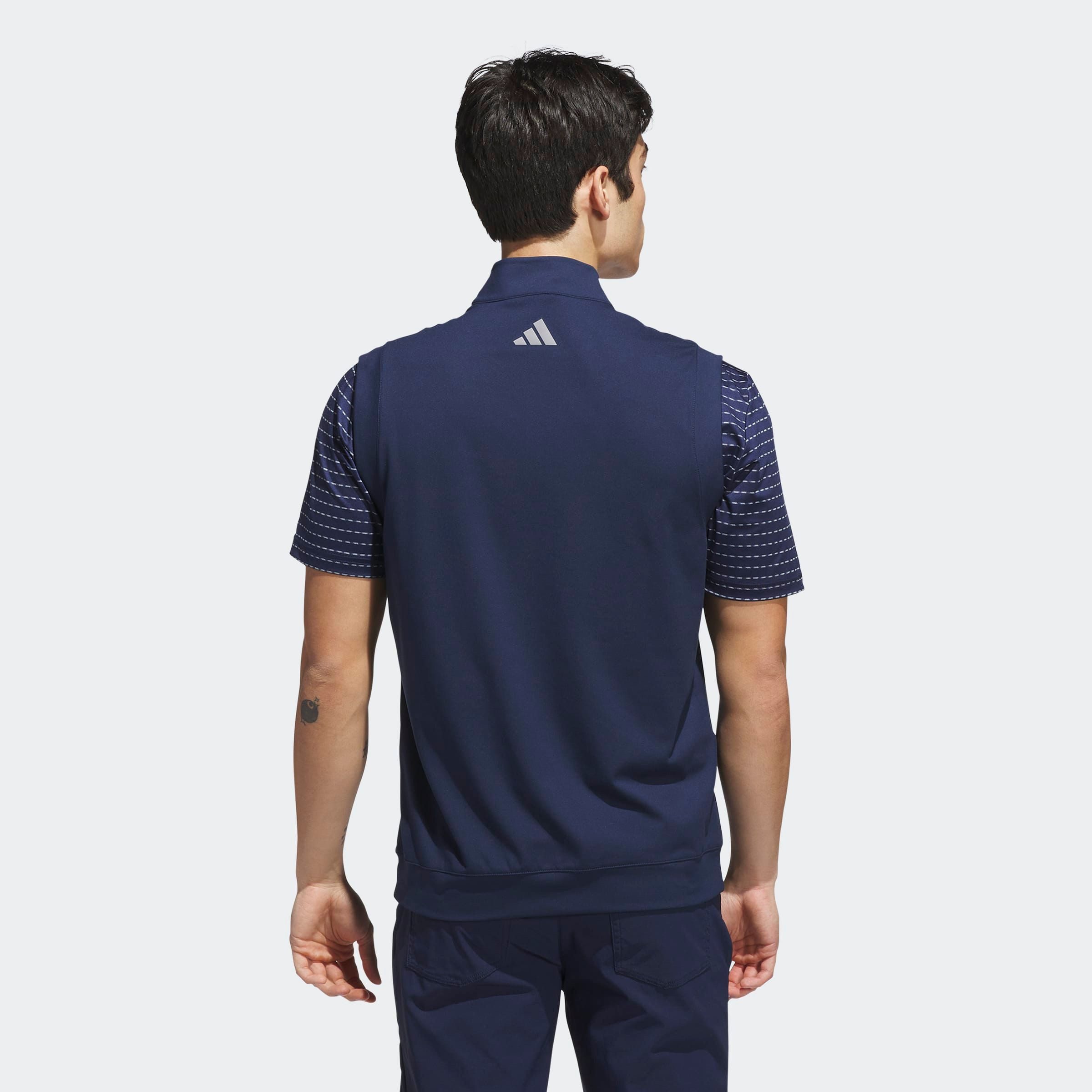 adidas Performance Funktionsweste ULT CLS QZ VST aus Polyester und Elasthan, sportlicher Stil, mit Reißverschluss