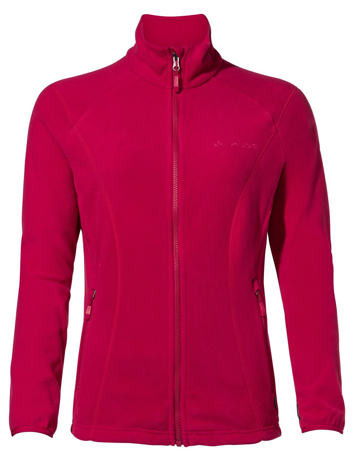 VAUDE Outdoorjacke Women's Rosemoor Fleece Jacket II (1-St) Klimaneutral kompensiert crimson red