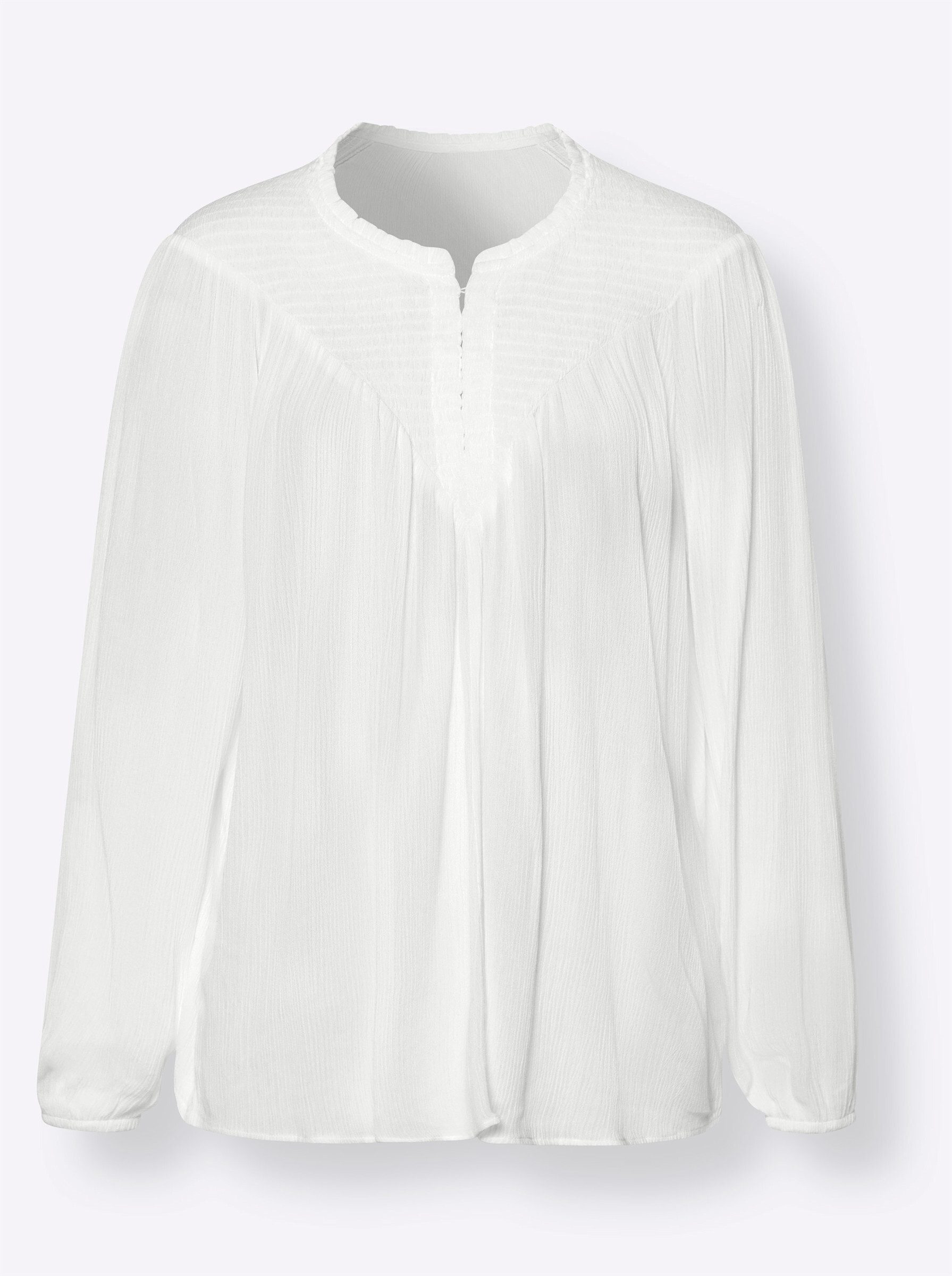 heine Klassische Bluse Bluse Langarm