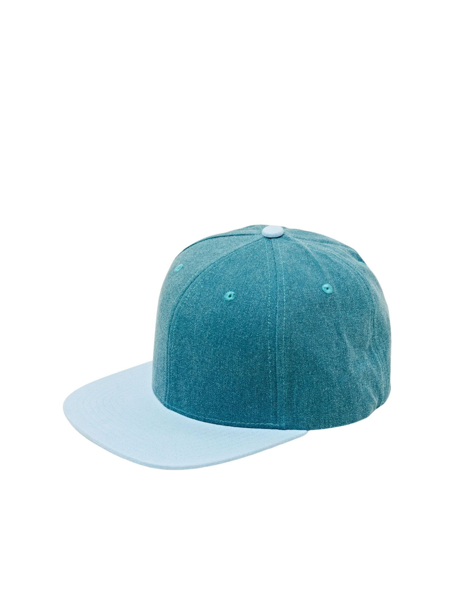 Esprit Baseball Cap Schiebermütze mit Krempe aus Baumwolle DARK TEAL GREEN