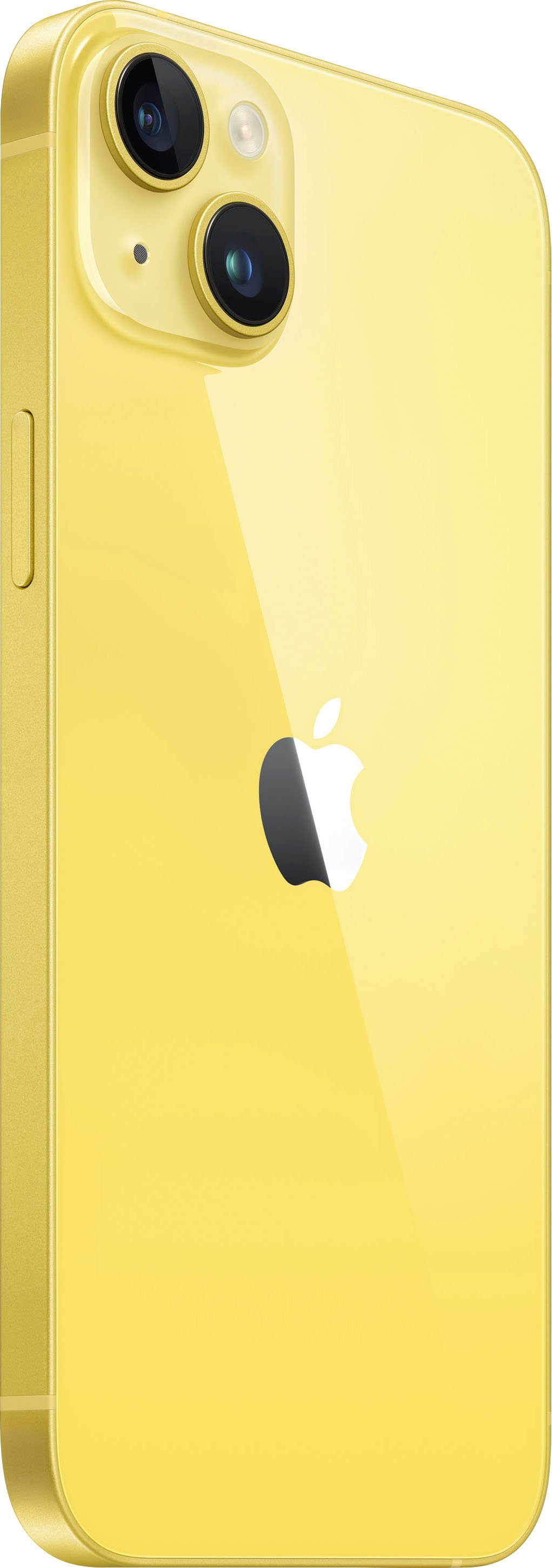 128GB (17 iPhone Smartphone 128 Speicherplatz, 14 cm/6,7 Kamera) Apple 12 GB Plus Zoll, MP gelb