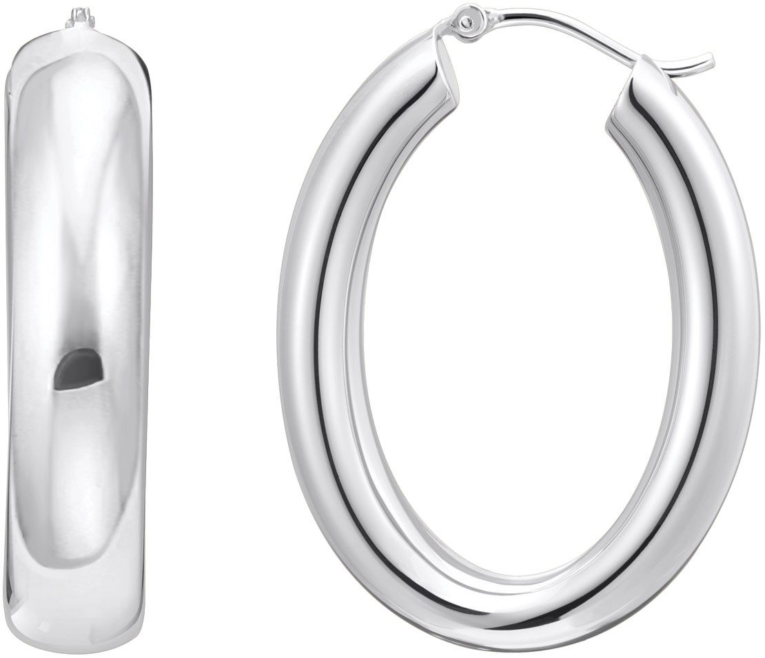 THOMAS SABO Paar Creolen Schmuck Silber 925 Ohrringe Chunky-Design