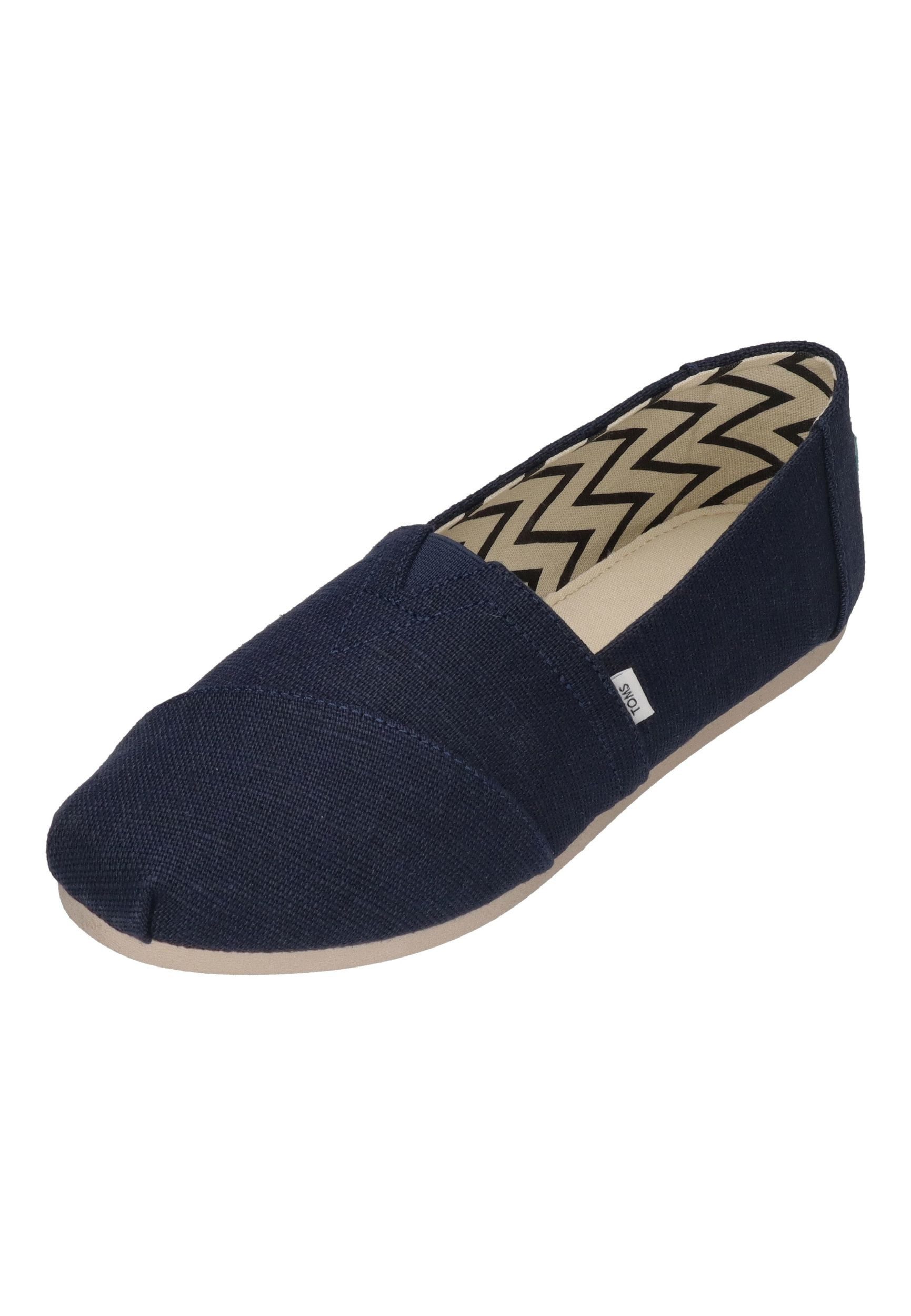TOMS ALPARGATA WIDE Espadrille Navy Heritage
