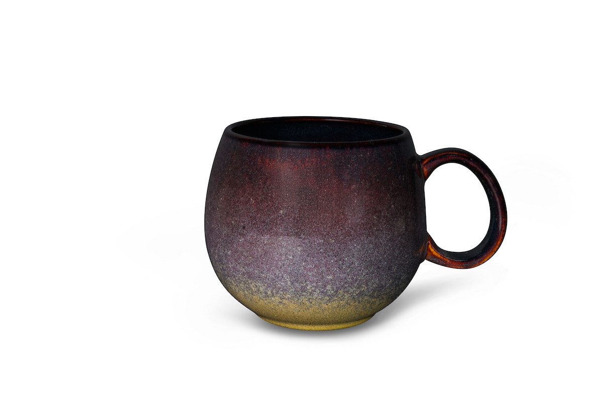 MAOCI teaware for your life Tasse Jumbotasse aubergine mais Keramik 0,5 L, 1-tlg.