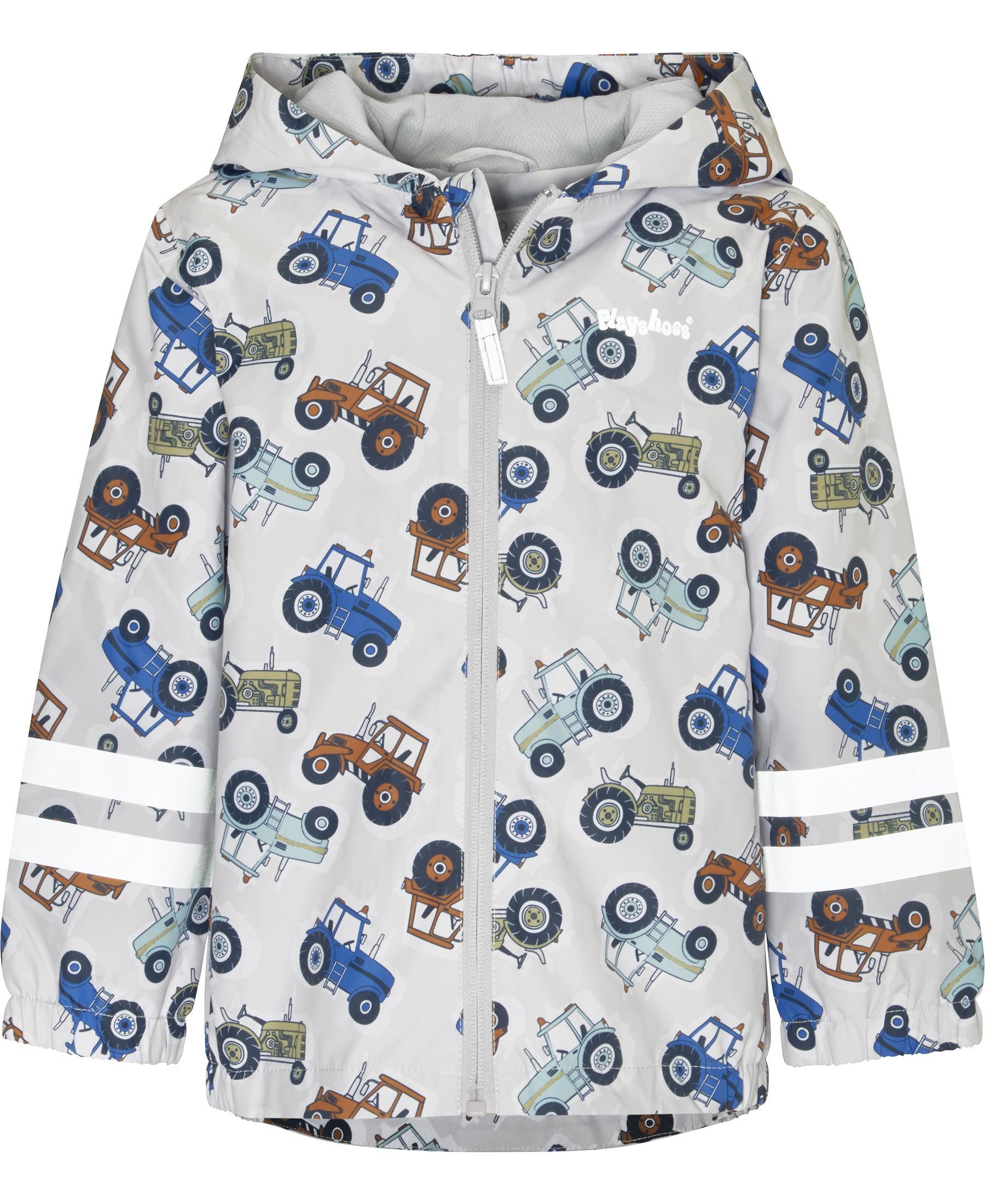 Playshoes Regenjacke Outdoor-Jacke Traktoren