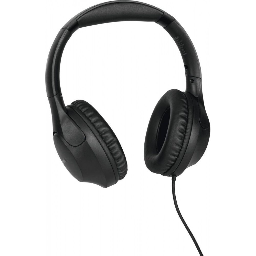 TechniSat 0000/9105 STEREOMAN 3 Kopfhörer Schwarz Kopfhörer (Headset-Funktion mit integriertem Mikrofon, Leichtes Design mit nur 0,3 kg Gewicht)