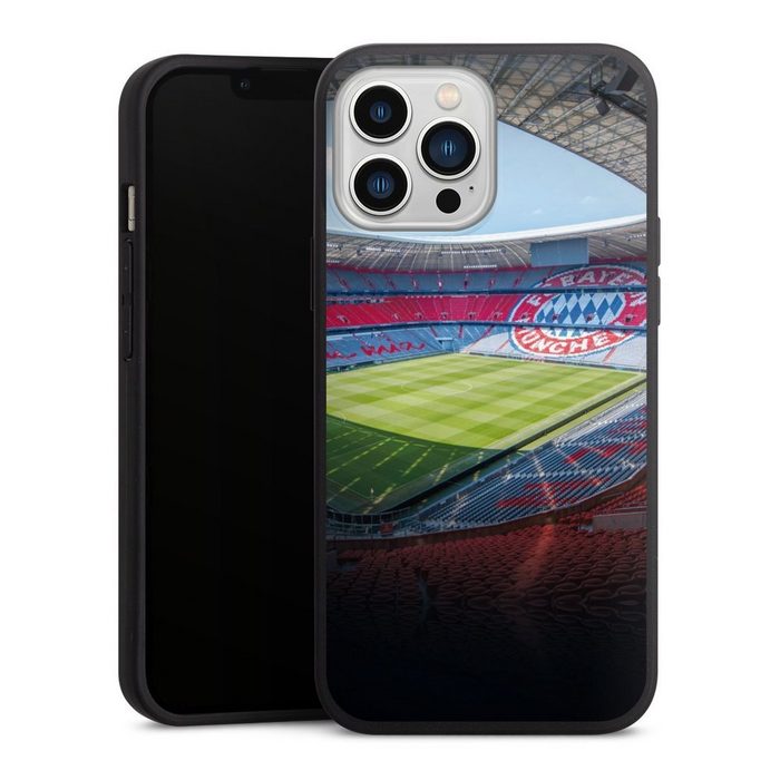 DeinDesign Handyhülle FC Bayern München FCB Stadion Stadion FC Bayern - Color Apple iPhone 13 Pro Max Silikon Hülle Premium Case Handy Schutzhülle