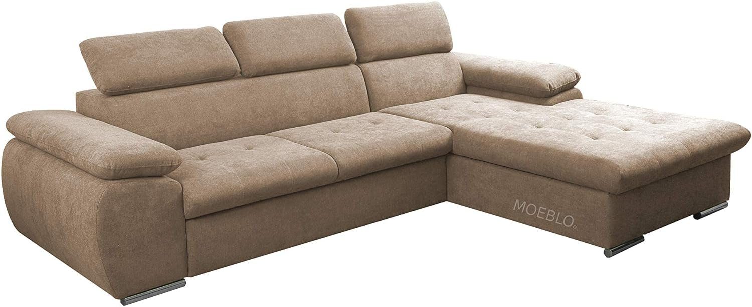 MOEBLO Ecksofa Nilux, Sofa Couch L-Form günstig online kaufen
