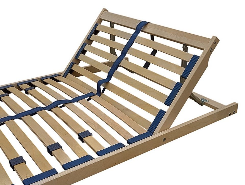 Lattenrost »Federholzrahmen Lattenrost 120x200 cm Kopfteil verstellbar«,  ERST-HOLZ