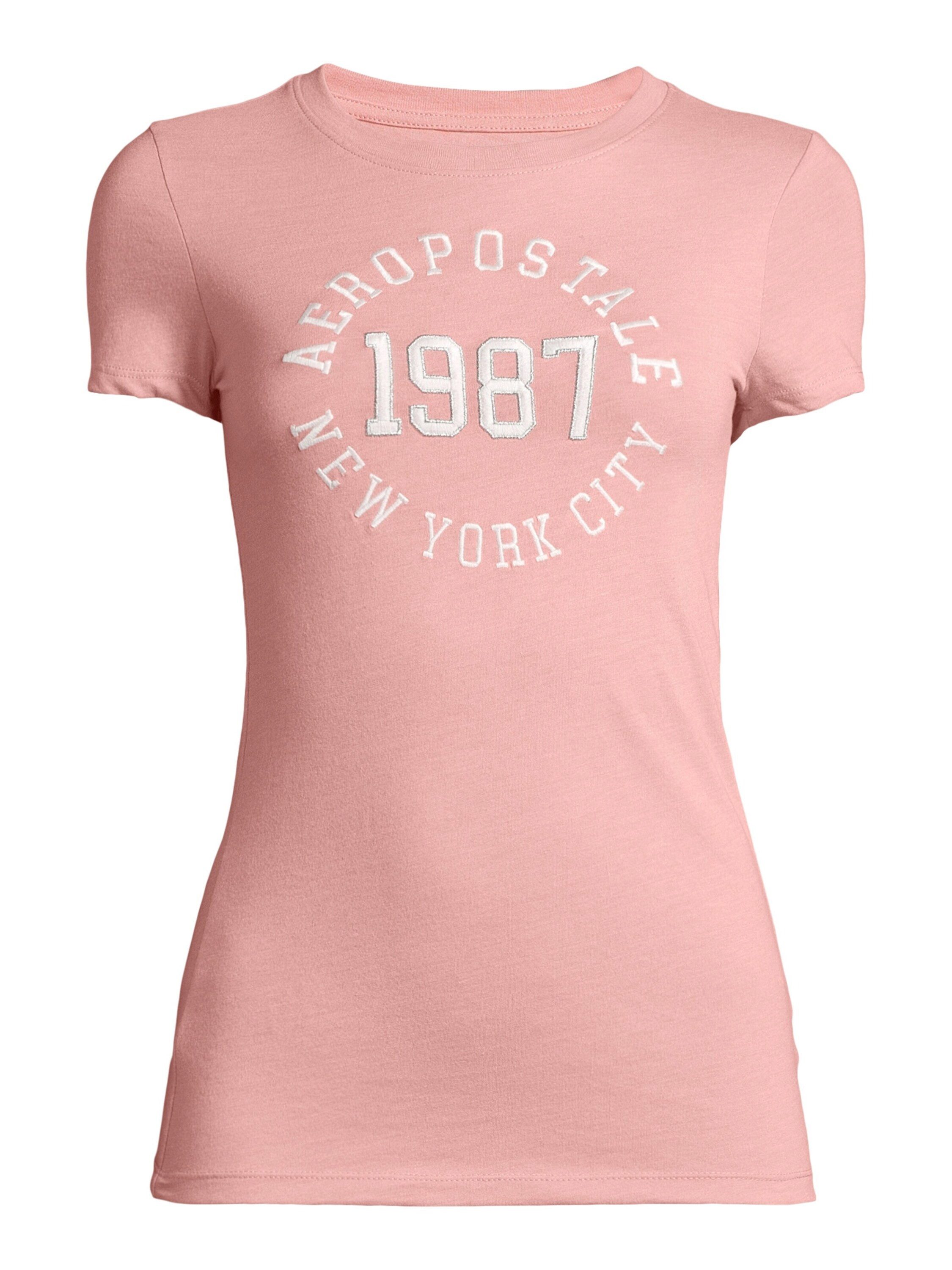 AÈROPOSTALE T-Shirt JKI 1987 (1-tlg) Stickerei