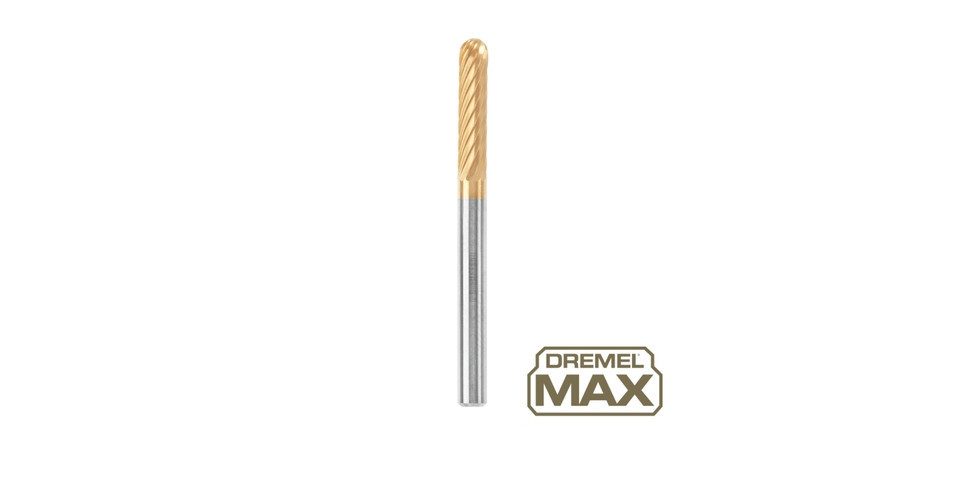 Abrundfräser Dremel Max Wolframkarbid-Fräser zylindrisch Ø 3,2