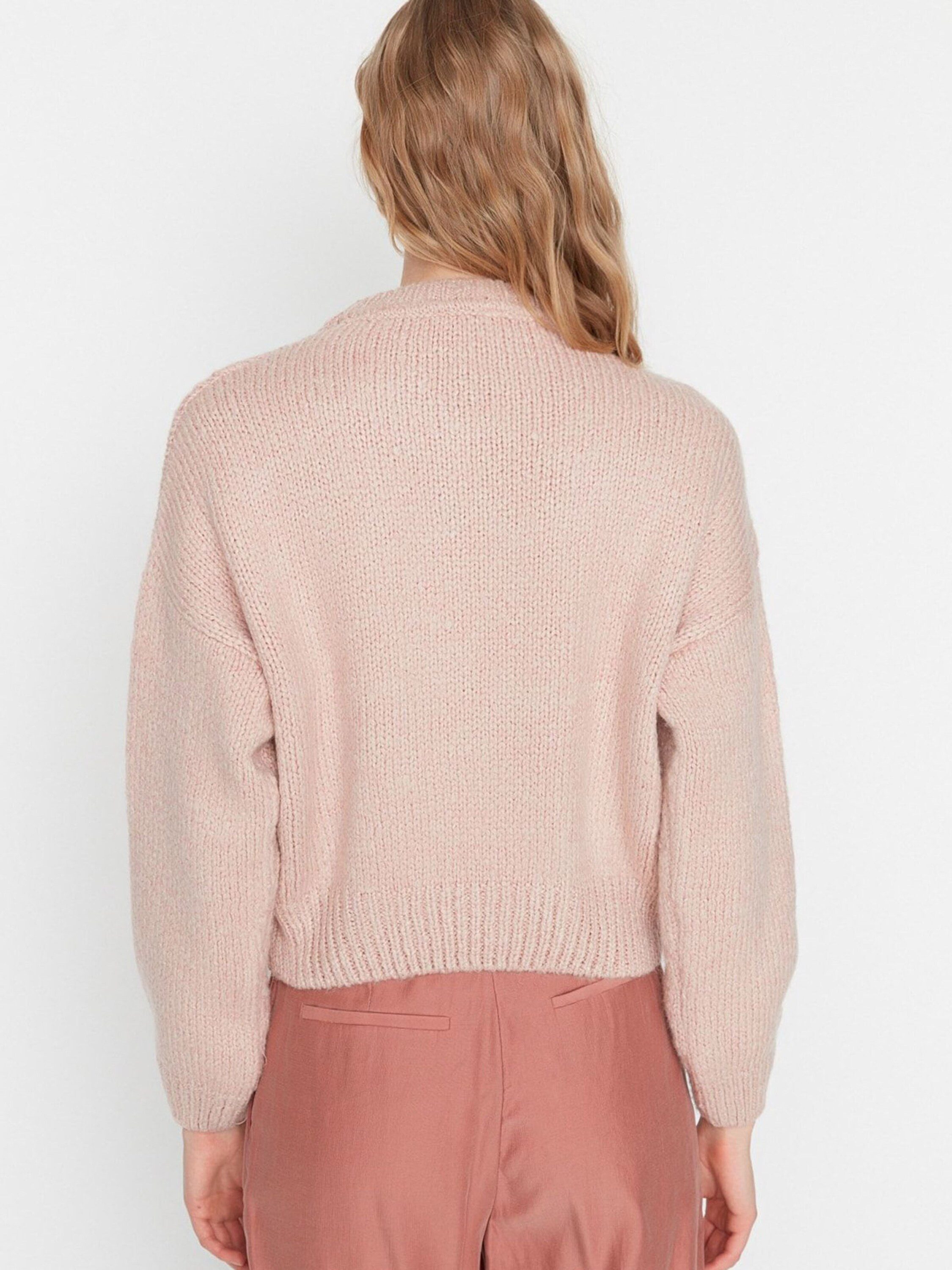 Trendyol Rundhalspullover (1-tlg) Plain/ohne Details günstig online kaufen