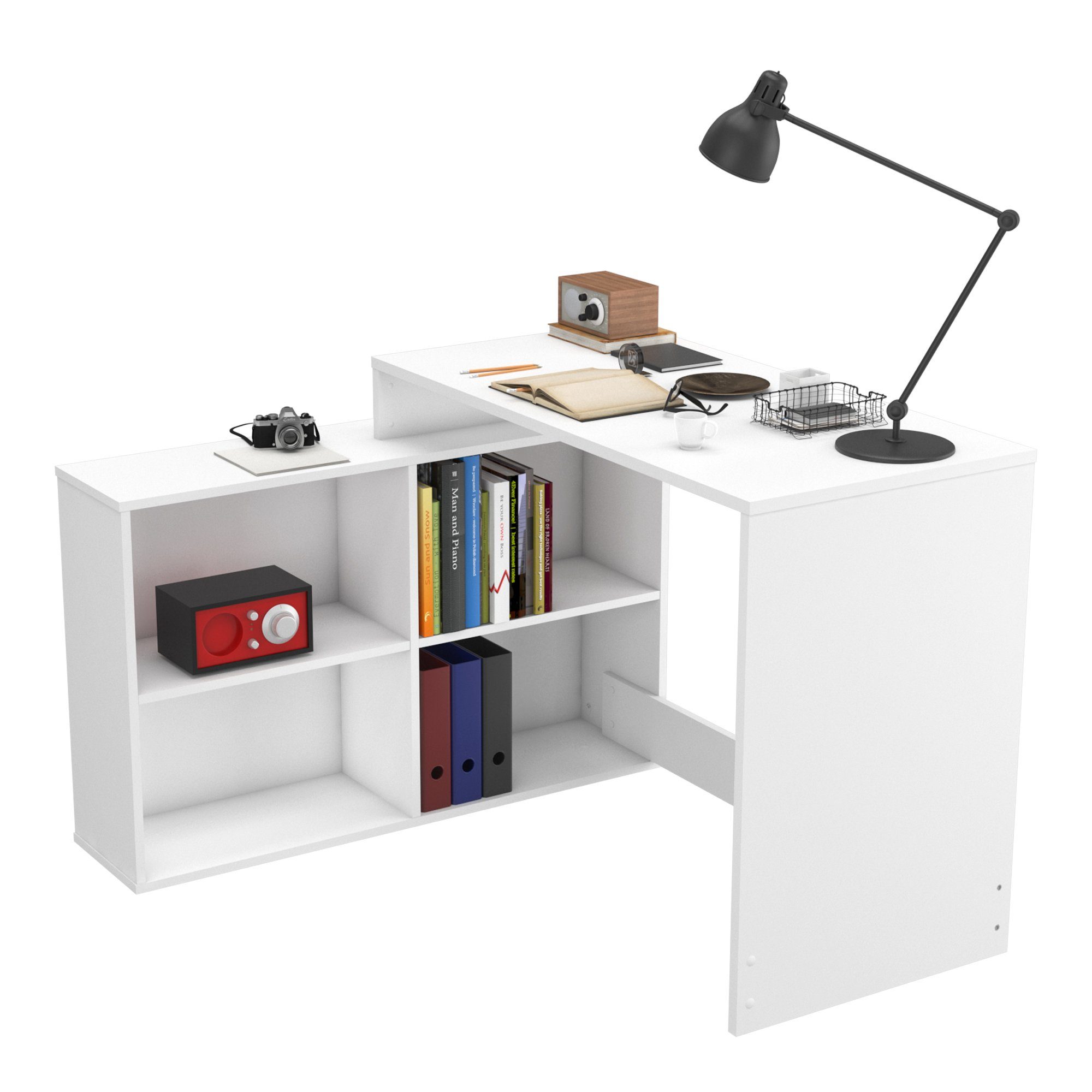 Eckschreibtisch Eck-Schreibtisch Computertisch Eckschreibtisch PC-Tisch Bürotisch