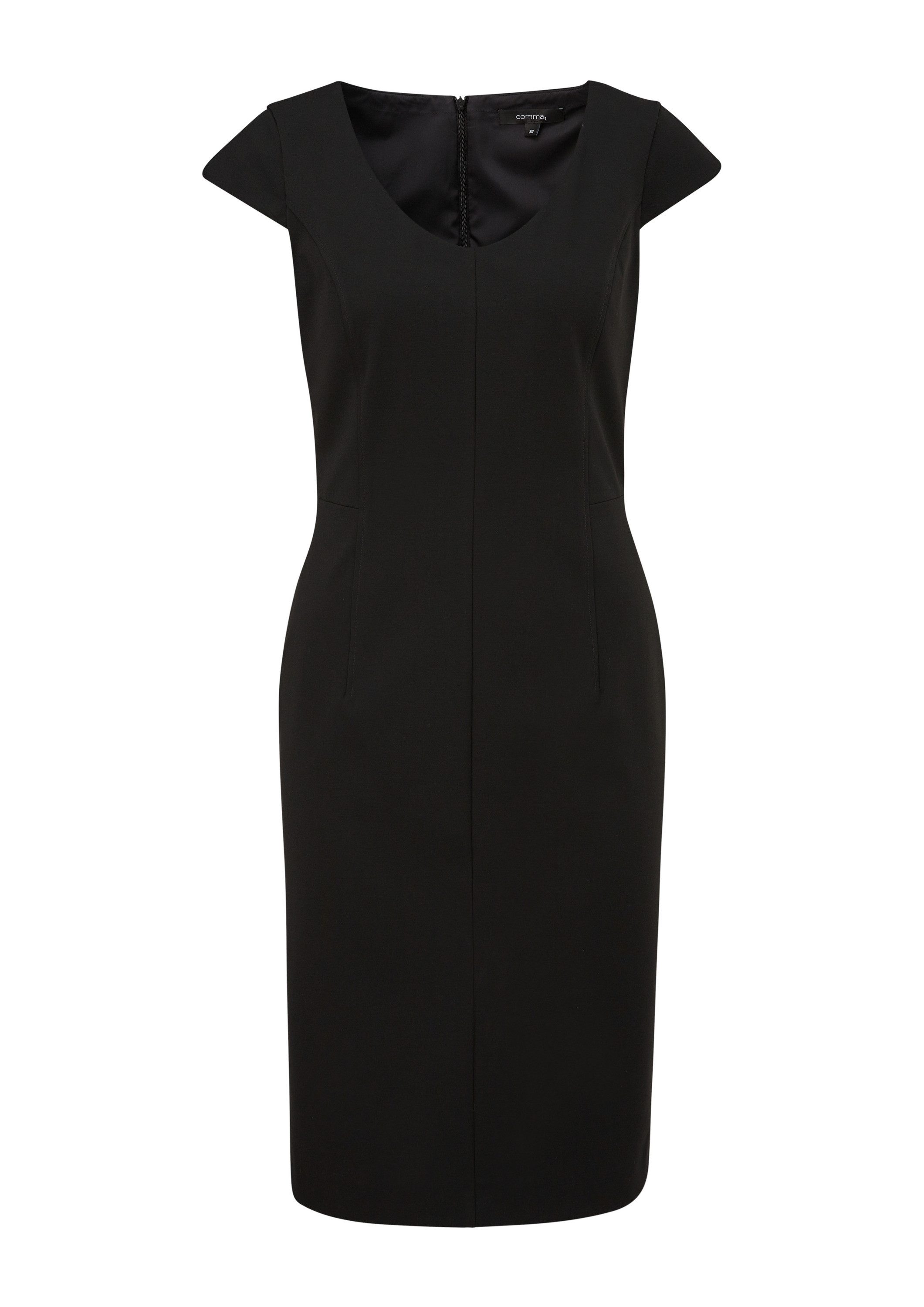 comma Minikleid Kleid Kleid mit Kappärmeln günstig online kaufen
