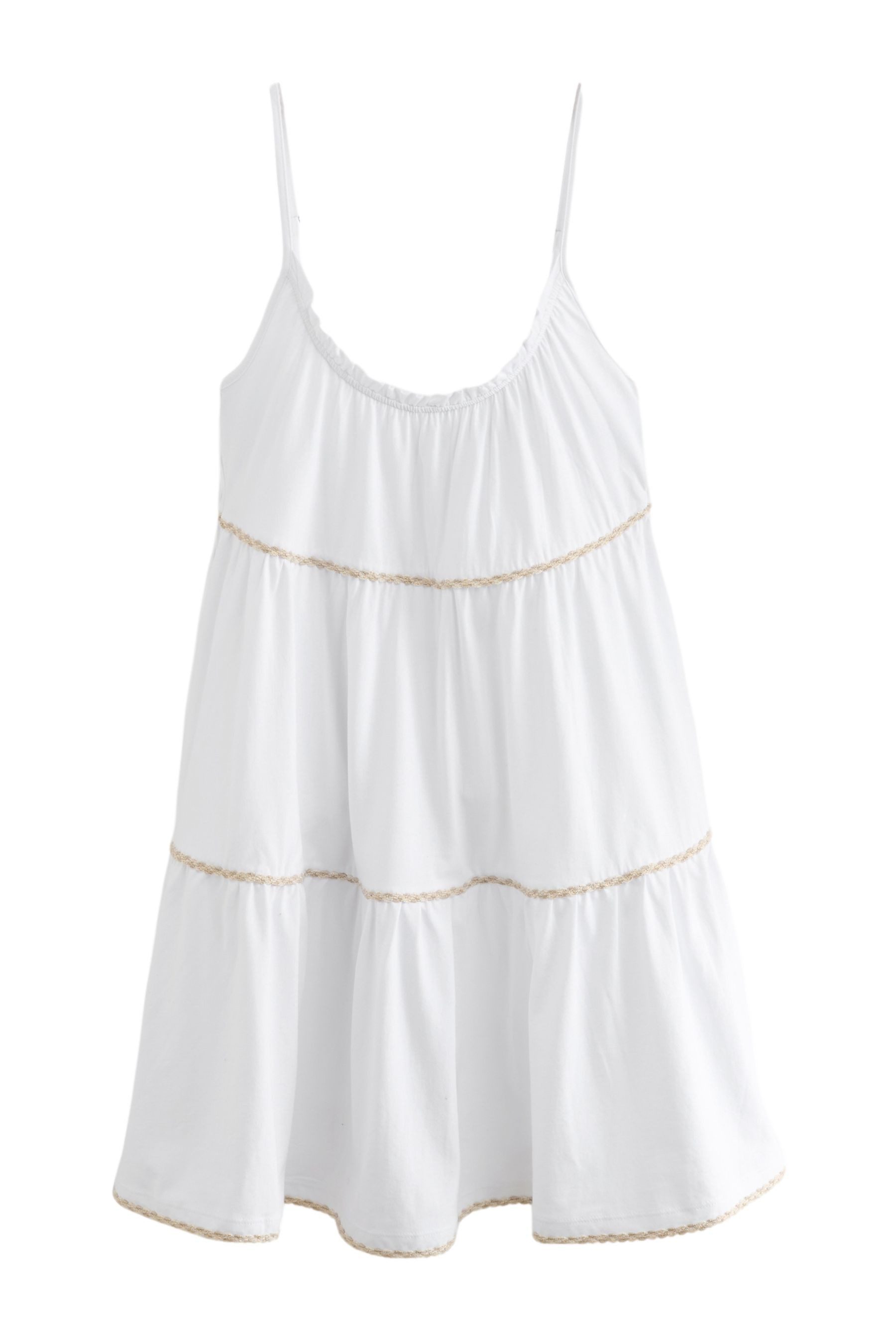 Next Sommerkleid Gestuftes Sommerkleid aus Jersey günstig online kaufen