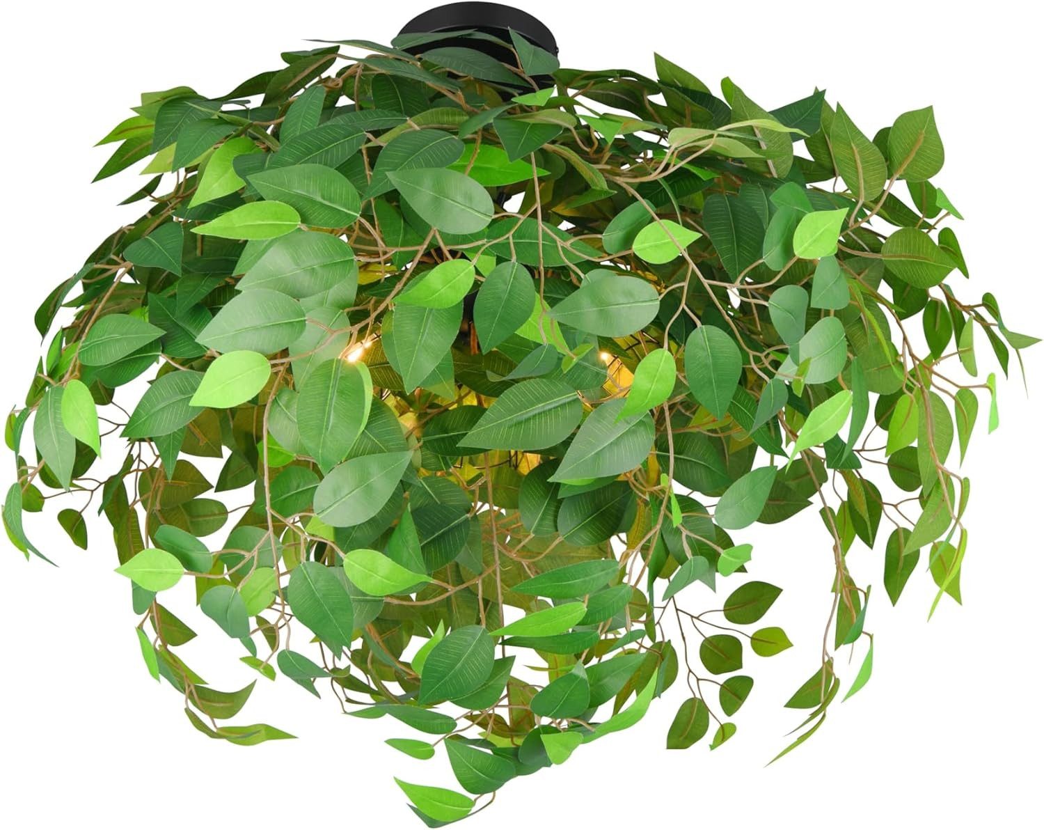 lightling Deckenleuchte Lea, ohne Leuchtmittel, IP20 Indoor, Stoffschirm, Ø günstig online kaufen