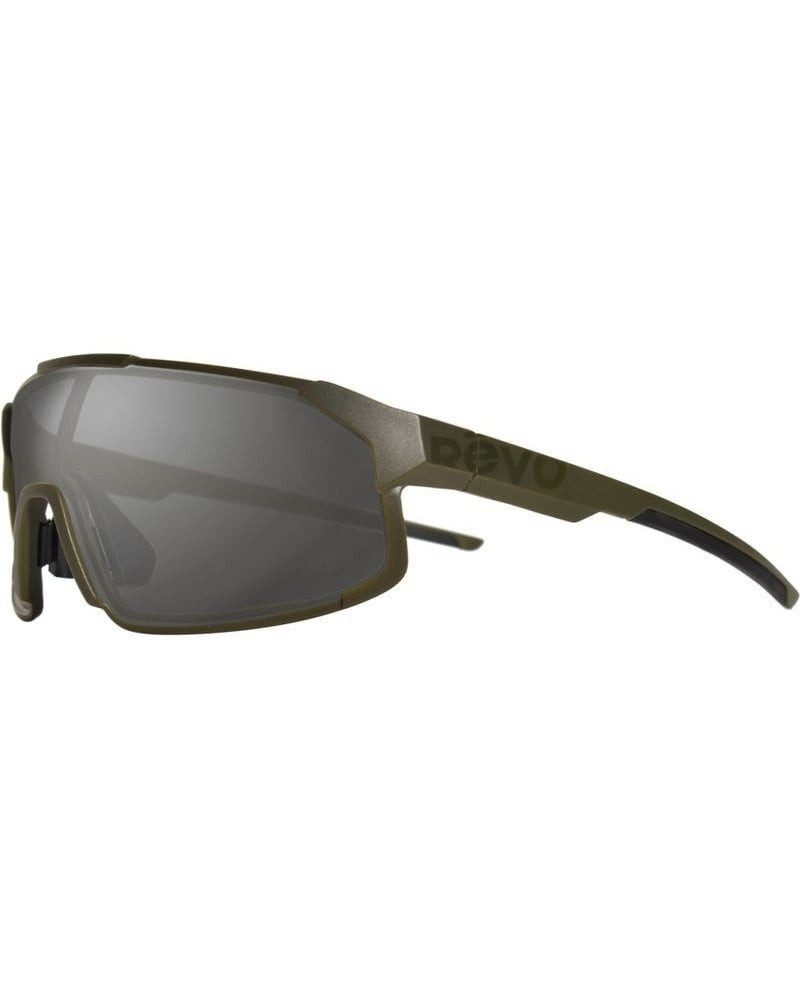 Revo Sonnenbrille Polar Polarisiert Photochromic (Glasfarbe: Graphite Photo) grün matt
