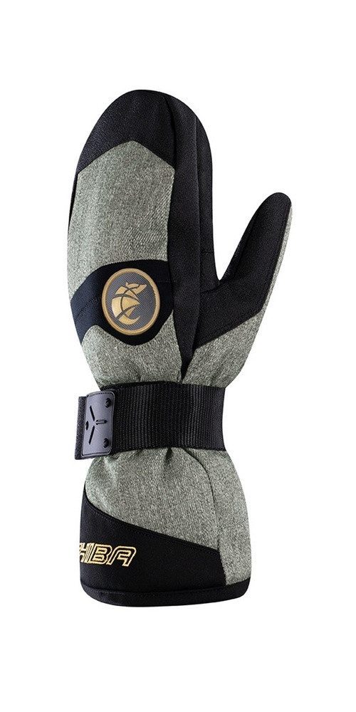 Chiba Multisporthandschuhe Winterhandschuhe Board Mitten (wasserdicht, winddicht) olivegrün/gold