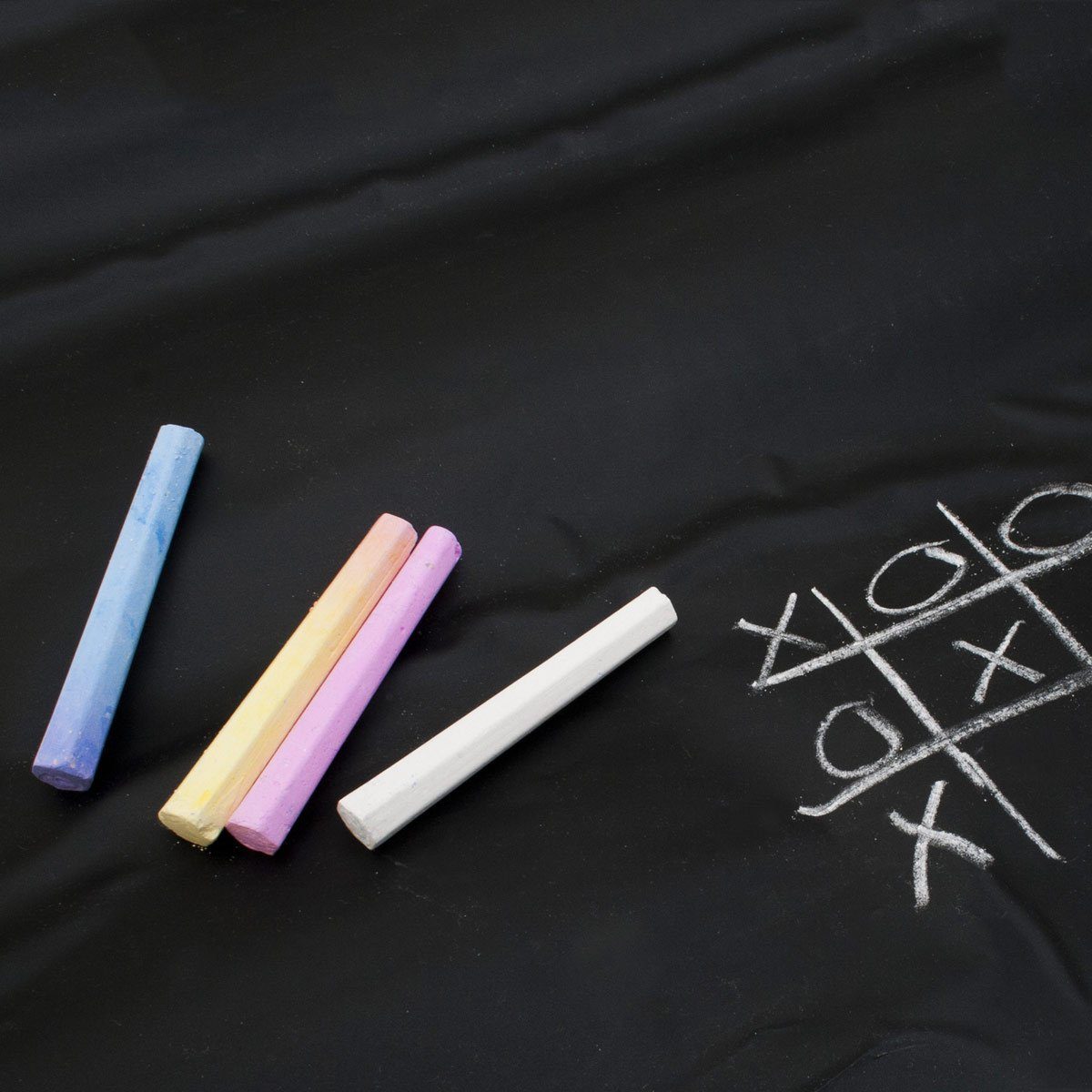 Goods+Gadgets Tafelfolie GOODS+GADGETS Schwarze Vinyl Tafelfolie–Abwischbar &wiederbeschreibbar