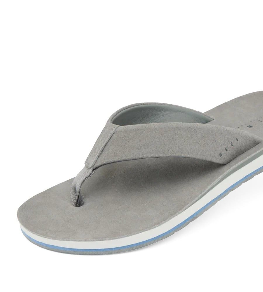 Reef Zehensandalen Ojai Classic (Ledersandale) 2025 grau Herren Badeschuh