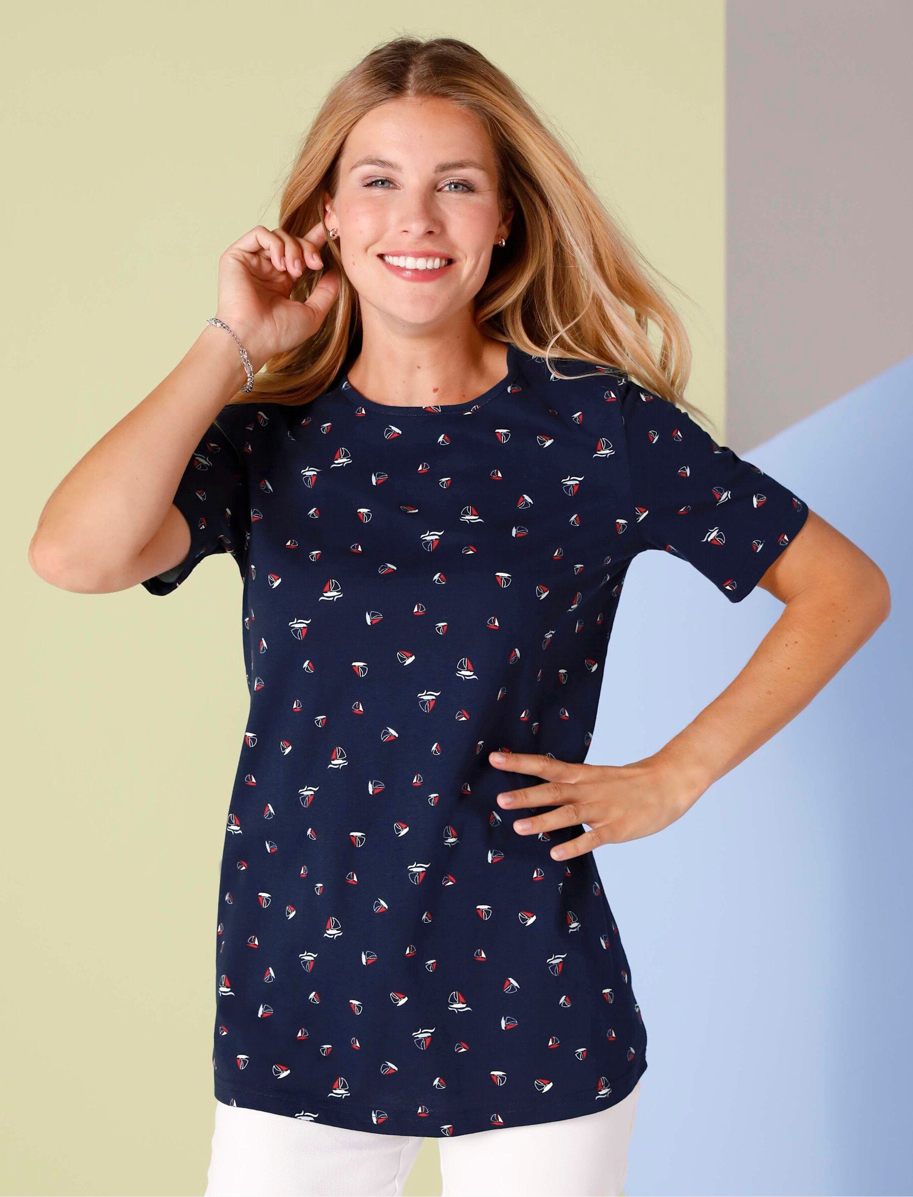 Sieh an! T-Shirt Longshirt .