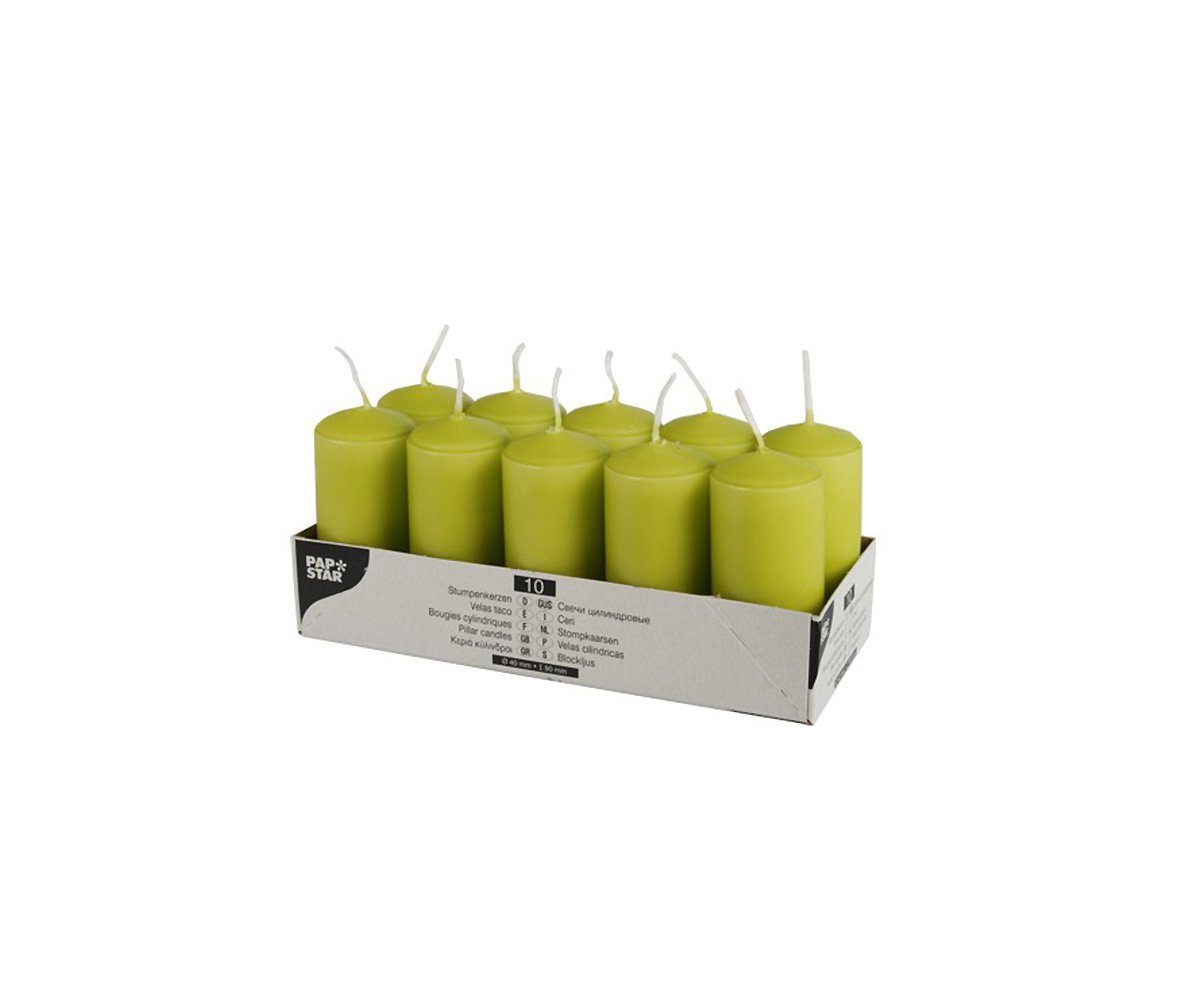 PAPSTAR Stumpenkerze, Stumpenkerzen Ø40mm / 90mm günstig online kaufen