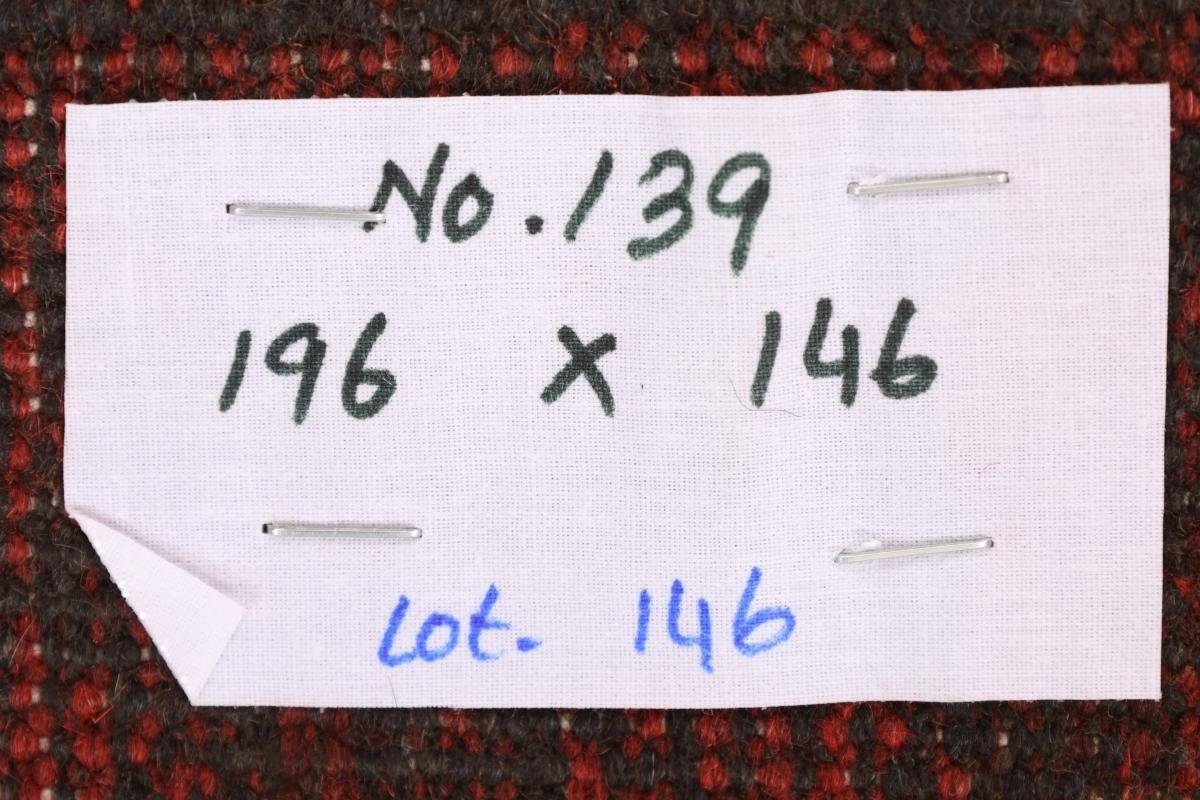 rechteckig, Nain 145x197 Orientteppich, Akhche Orientteppich 6 Afghan Handgeknüpfter mm Höhe: Trading,