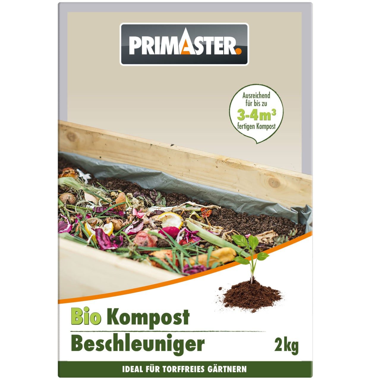 Primaster Kompostbeschleuniger Primaster Bio-Kompostbeschleuniger 2 kg