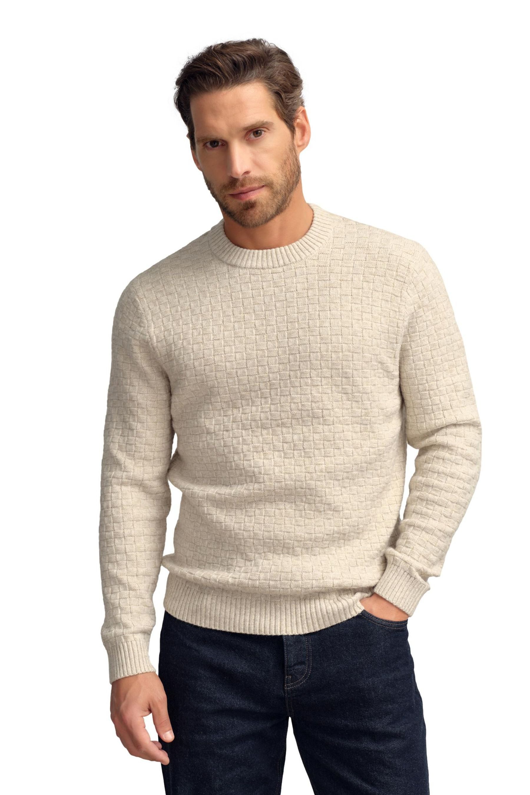 Next Rundhalspullover Strickpullover mit Rundhalsausschnitt, Regular Fit (1 günstig online kaufen