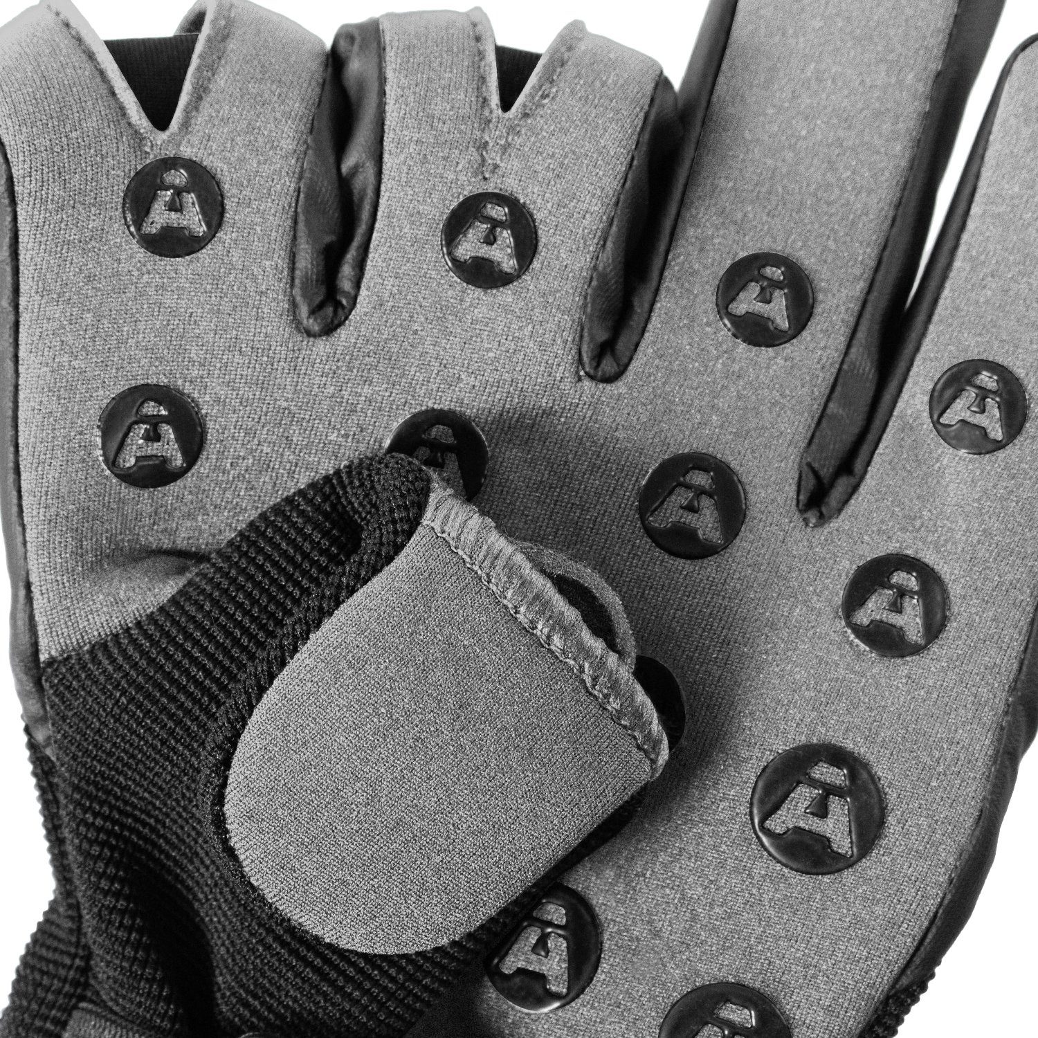 Handschuhe Arapaima Equipment Angeln Schwarz Angelhandschuhe Fishing wizard Neopren (Paar)