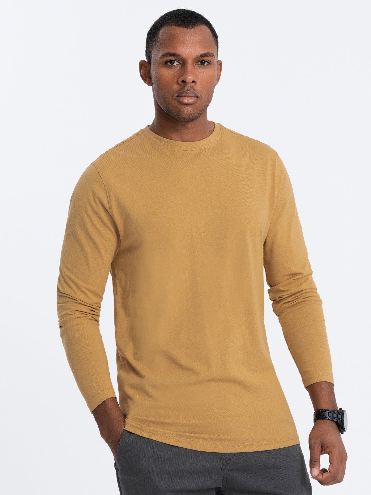 OMBRE Longsleeve Herren- Longsleeve Basic