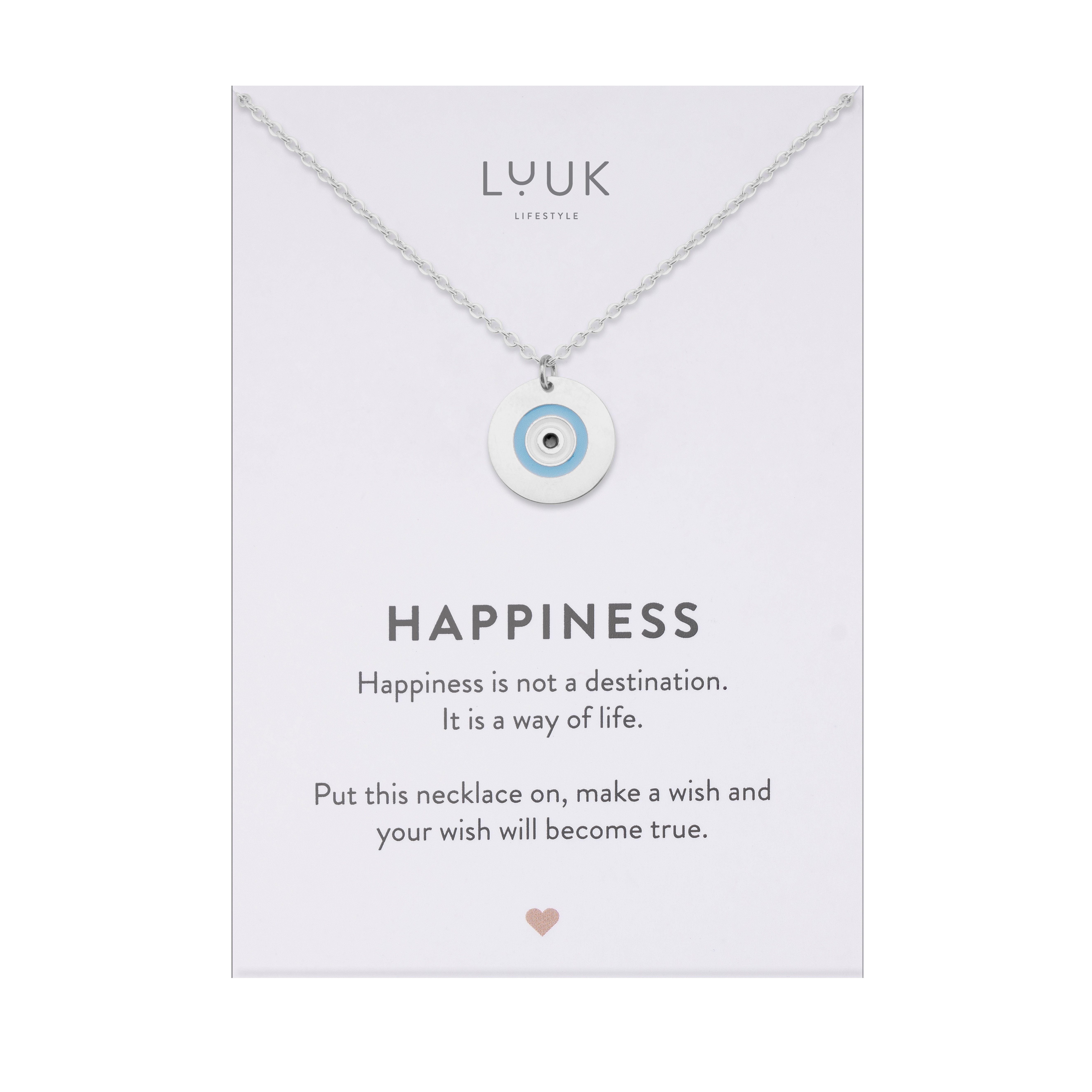 LUUK LIFESTYLE Kette mit Anhänger Evil günstig online kaufen