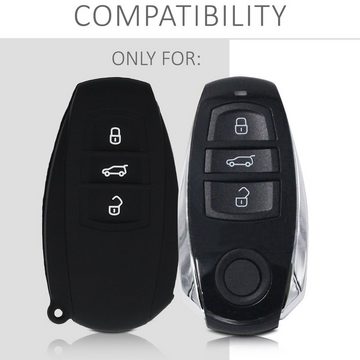 kwmobile Schlüsseltasche Autoschlüssel Silikon Hülle für VW (1-tlg), Schlüsselhülle Schlüssel Case Cover