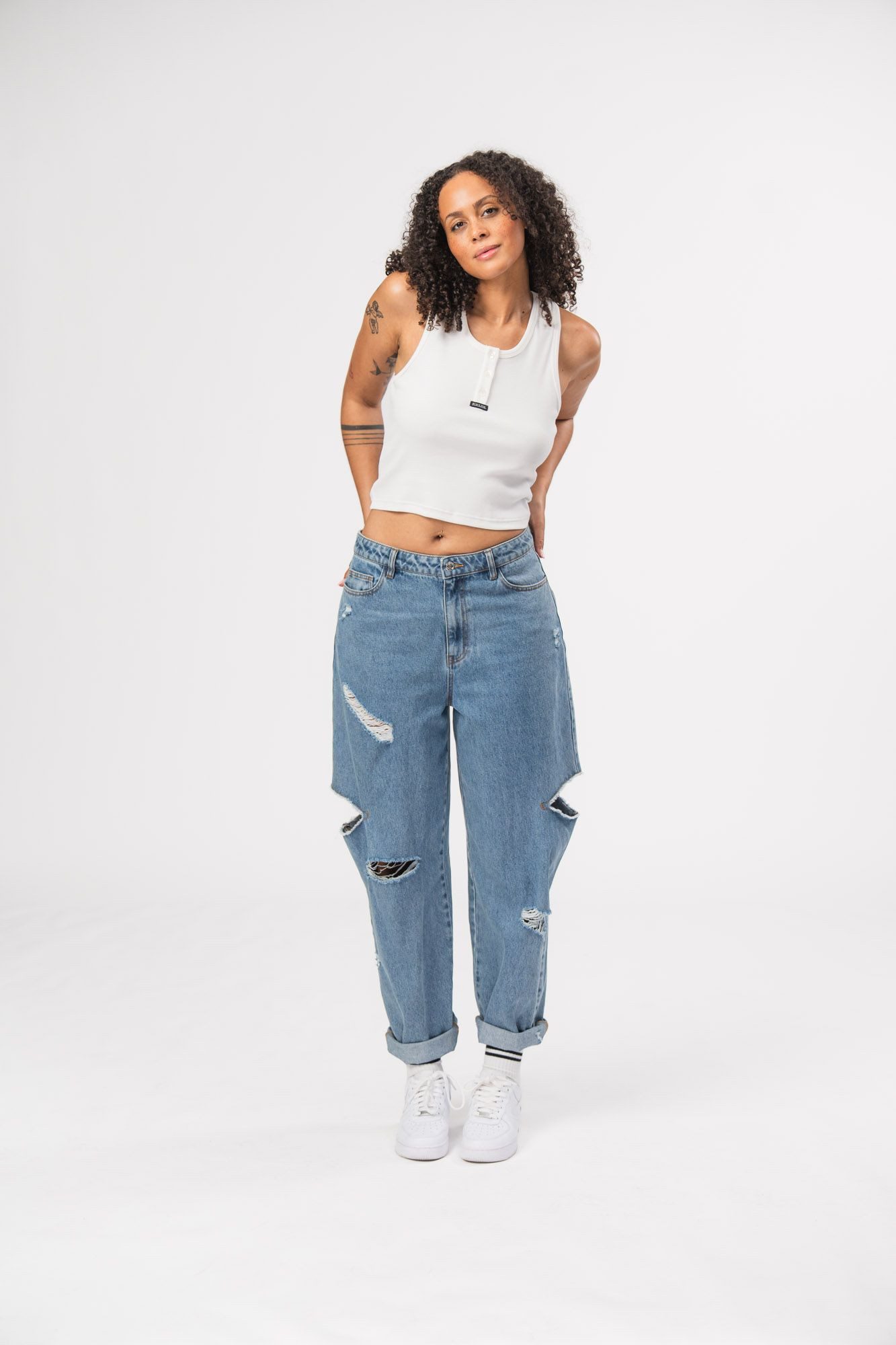 Karo Kauer 5-Pocket-Jeans