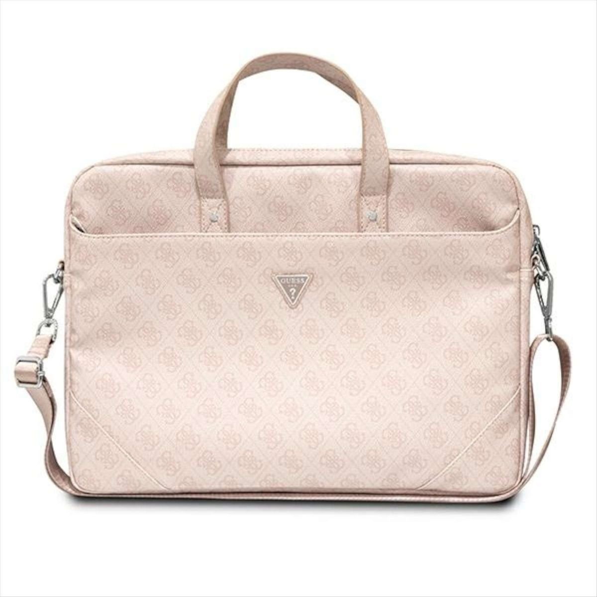 Guess Tablet-Hülle Guess Torba Universelle Notebook 16" Tasche Saffiano 4G Triangle Logo