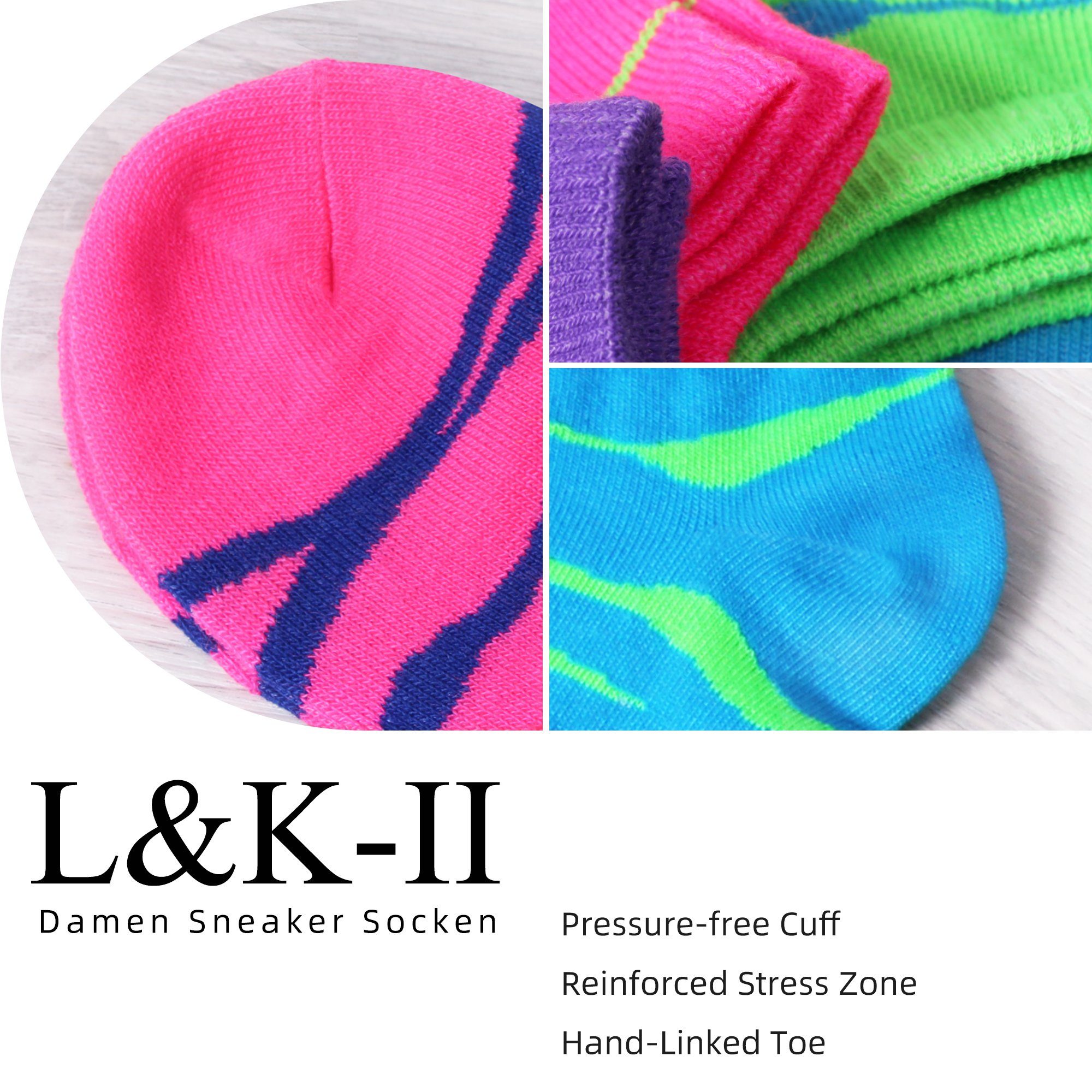 Libella Sneakersocken 92238 (12er-Pack) Sneaker Socken Füßlinge Nenofarben