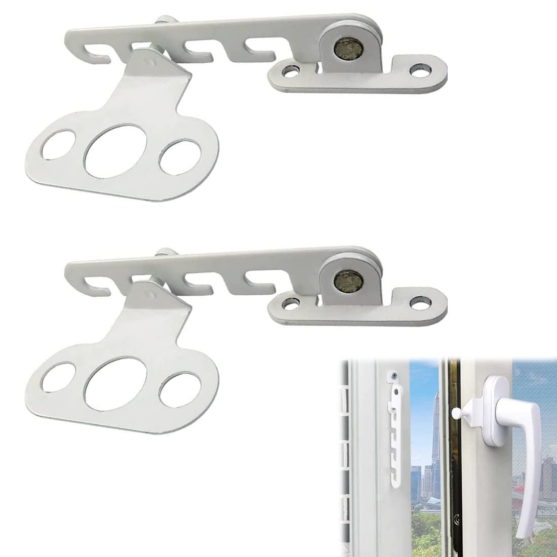 Coonoor Feststeller 2 Stück Fensterfeststellerr, Fensterstopper günstig online kaufen