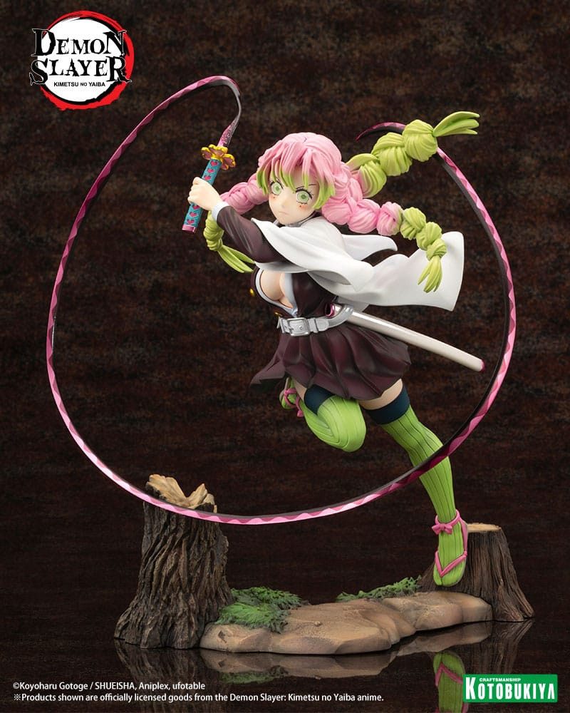 Kotobukiya Actionfigur Demon Slayer: Kimetsu no Yaiba ARTFXJ Statue 1/8 Mitsuri Kanroji Bonus