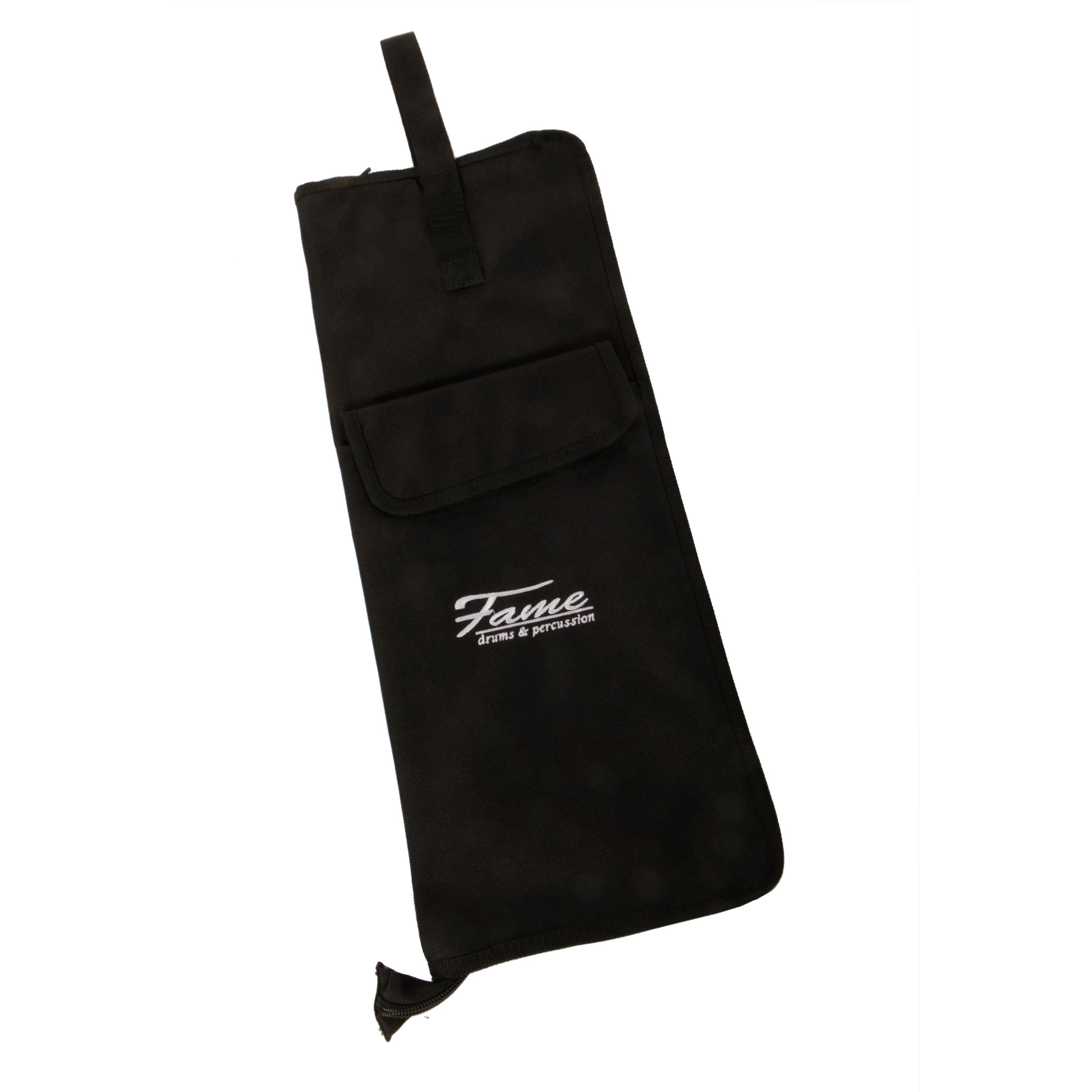 FAME Drumsticks (7A Drumstick Set 5 Hornbeam Wood Tip Drumsticks Nylon StickBag, Sticks, Beater und Mallets, Stick Packs), 7A Drumstick Set, Hornbeam Wood Tip Drumsticks, Nylon StickBag