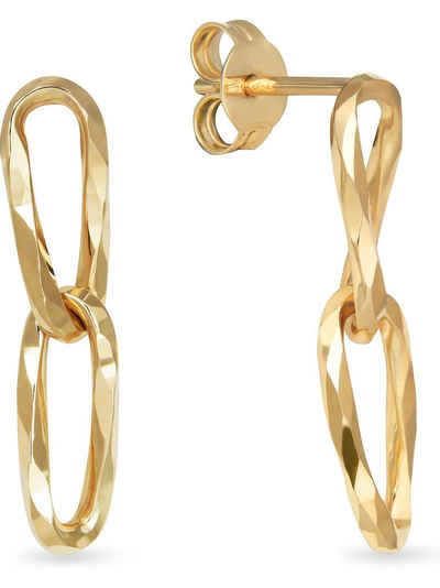 CHRIST Paar Ohrhänger CHRIST Damen-Ohrhänger 375er Gelbgold