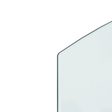 vidaXL Tischplatte Kaminofen Glasplatte 100x50 cm (1 St)