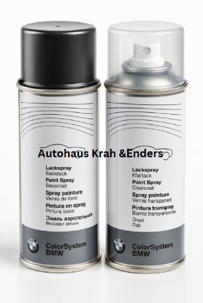 BMW Sprühlack BMW Lackspray SET Black Sapphire Metallic 475 Schwarz