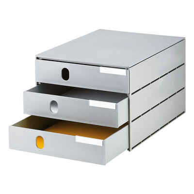 STYRO Schubladenbox »Styroval«, mit 3 Schubladen, geschlossen, stapelbar/ integrierbar