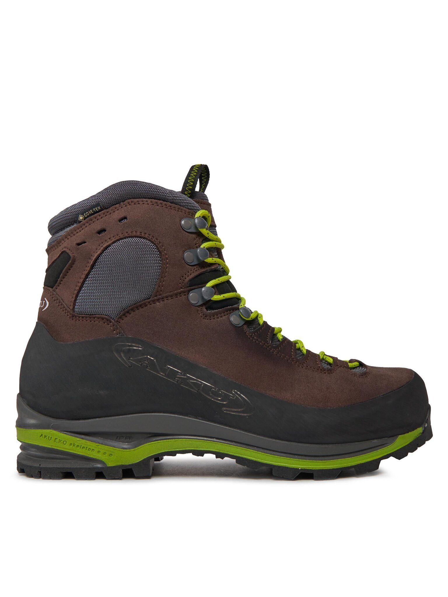 AKU Trekkingschuhe 593.31 Earth Brown/Lime 661 günstig online kaufen