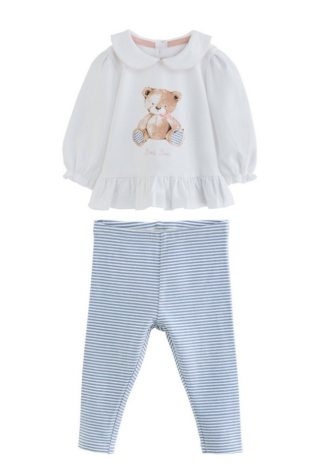 Next Langarmshirt & Leggings Baby T-Shirt und Leggings, 2-teiliges Set (2-tlg)
