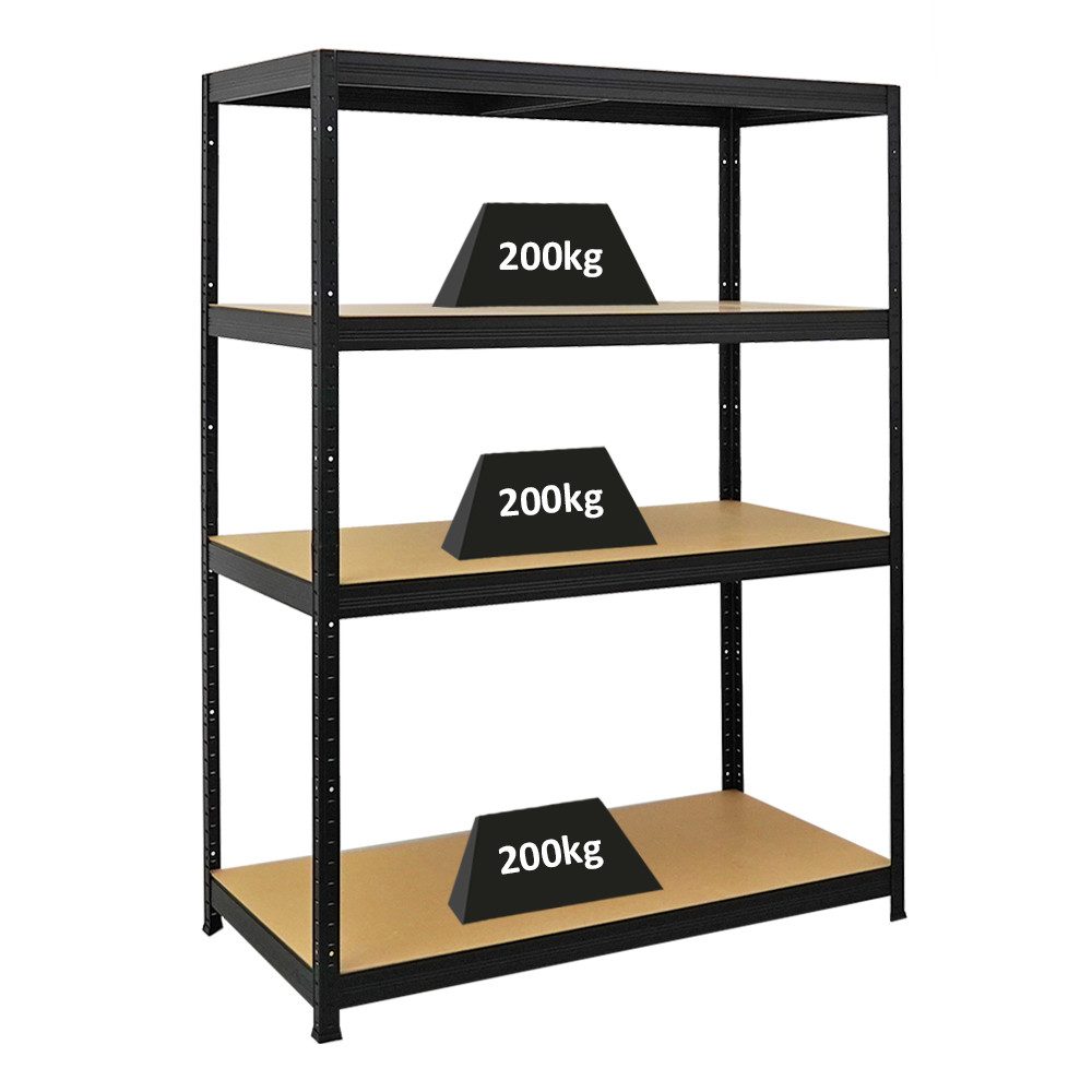 PROREGAL® Schwerlastregal Stabiles Lastenregal Kellerregal ELEPHANT mit 5 Fachböden aus MDF