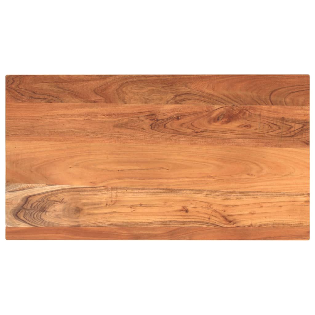 vidaXL Tischplatte Tischplatte 110x70x3,8 cm Rechteckig Massivholz (1 St)