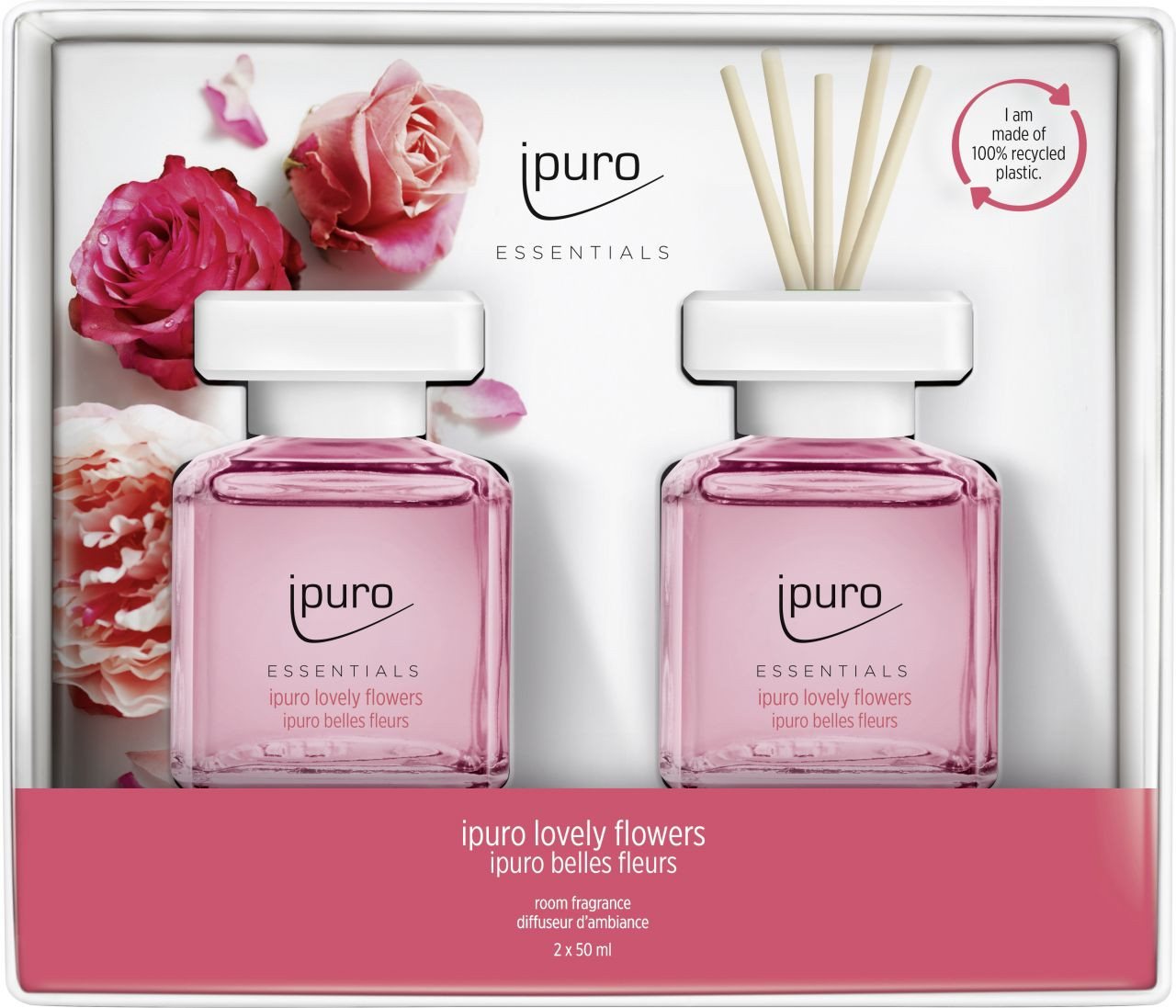 Thumbnail - IPURO Duftstäbchen ipuro ESSENTIALS Raumduft Set Lovely Flowers Set 2